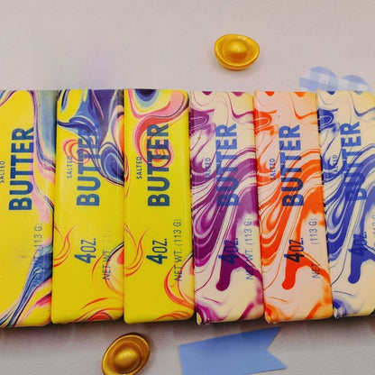 Butter Stick & Milk Bar & Cheese Squishy Fidget Toy