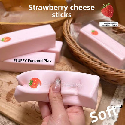 Butter Stick & Milk Bar & Cheese Squishy Fidget Toy