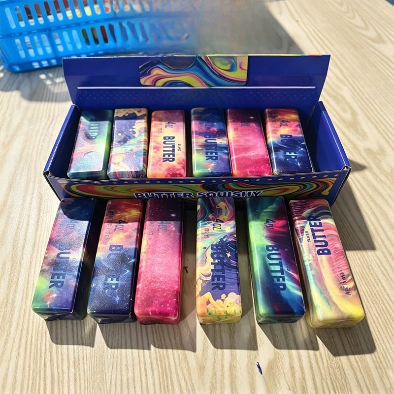 Butter Stick & Milk Bar & Cheese Squishy Fidget Toy